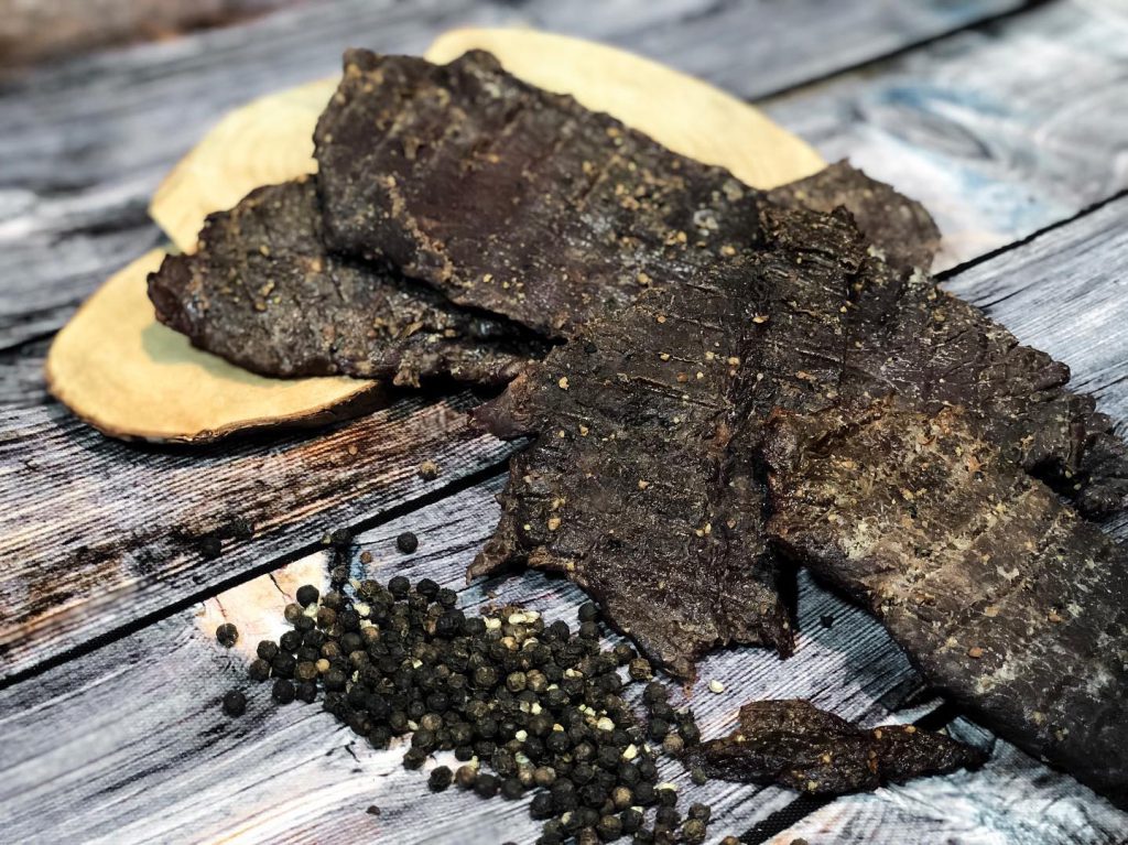 Old Fashioned Peppered Beef Jerky